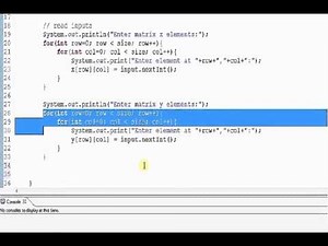 Matrix Multiplication [كود مصري]