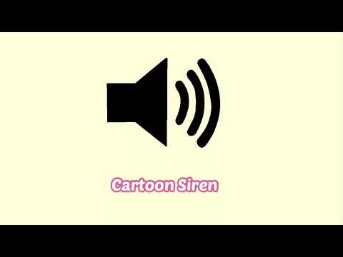 Cartoon Siren Sound Effect
