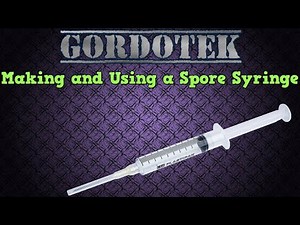 Making and Using a Spore Syringe (for mycology)