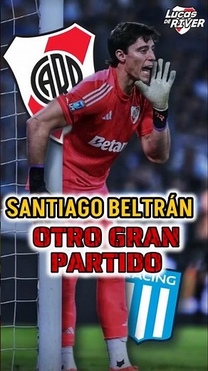 ⚽ Let's talk about Santiago Beltrán's match against Racing 🧤 Did he earn his starting spot? #rive...