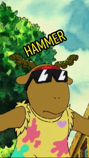 This moose is on the loose #Arthur #ArthurTok