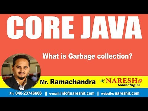 What is Garbage collection? | Core Java Tutorial | by Mr.Ramachandra