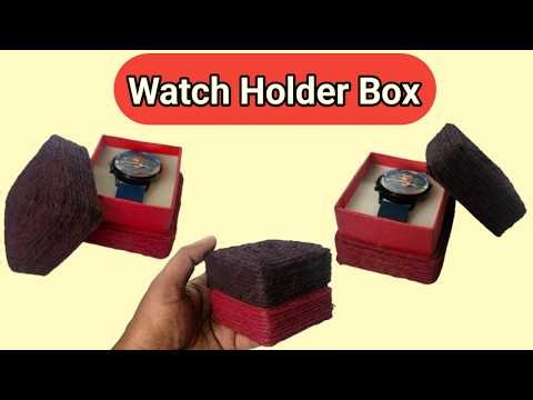 Watch Holder Box | Watch Holding Box | Diy Watch Holder