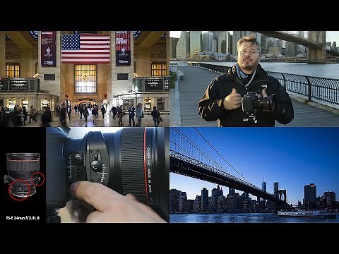 Tilt-Shift Lens Basics with Vincent Laforet -- Explore Tilt Shift Lenses in New York City at night