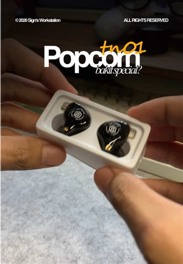 Unique Features of POPCORN TN01 Tuning Earphones