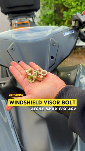 Installing Windshield Visor Bolts for Motorcycles