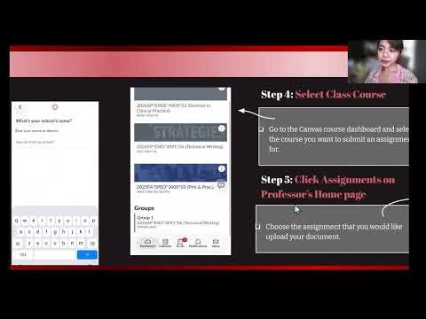 How to Download a Document on Canvas Video Project 1