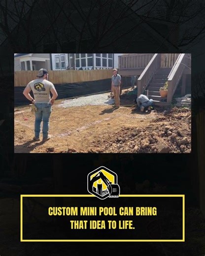 What Would Your Backyard Look Like With a Mini Pool?