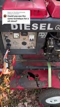Homemade Diesel Powers Truck, Heater & Generator! #homemadediesel #biodiesel