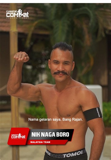 Introducing Nik Naga Boro | Malaysia Team Reality Show second episode on Jan 2 | Fri Event Day on 23-25 January 2026. 📍Riverside Desaru Coast,Johor 📅 24 January 2026 🕗 20:00MYT | 19:00 WIB Partner Properties Hard Rock Hotel Desaru Coast The Westin Desaru Coast Resort Adventure Waterpark Desaru Coast The Els Club Desaru Coast Supported By Visit Johor 2026 Tourism Johor Tourism Malaysia Visit Malaysia 2026 Official Media Keris.pmds #DesaruCoastMalaysia #desarucoast #coastalcombat #muaythai #box