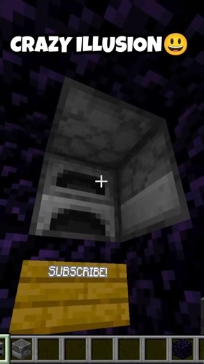 CRAZY ILLUSION😃 #minecraft #minecraftshorts #rollingmill