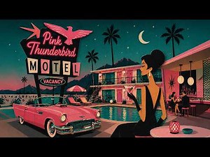 60's Ultra Cool Cocktail Lounge Music | Midnight at the Pink Thunderbird Motel