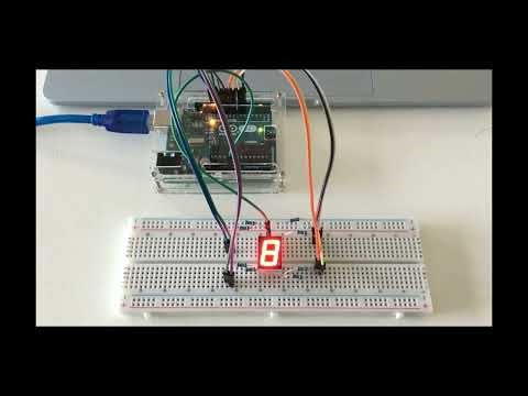 Display de 7segmentos con arduino. Cuenta progresiva y regresiva