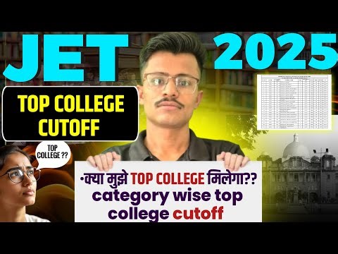Raj JET 2025 Top College List | Cut-off | Choice Filling Me Kaun-Kaun Se College Fill Kare?
