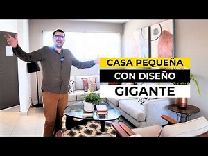 Casa PEQUEÑA con EXCELENTE distribución que NO VAS A CREER 🏡