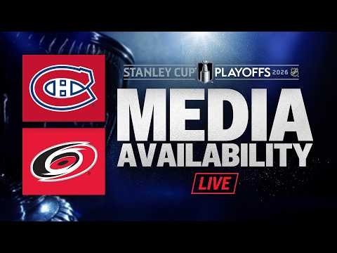 Montreal Canadiens vs. Carolina Hurricanes Game 5 Post-Game Media Availability