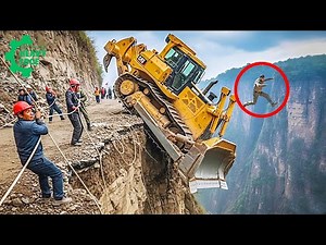 Bulldozer Driving Skills So Incredible You'll Think They're Not Real | Heavy Machinery