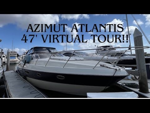 Azimut Atlantis 47' Virtual Tour!!