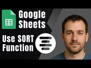 Google Sheets: How to Use the SORT Function (2025 Tutorial)