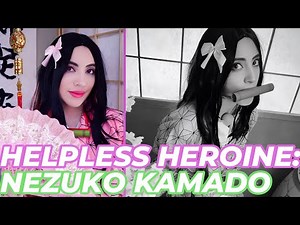 Nezuko Kamado Cosplay || Nezuko Bound & Gagged || Damsel in Distress