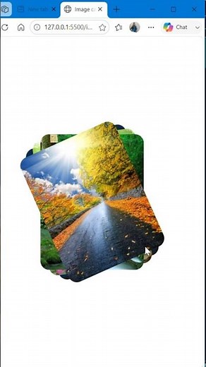 Create Responsive Cards Using HTML & CSS | Beginner Web Development Project #shorts