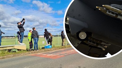 Parking, watching and rules for spotters at RAF Fairford
