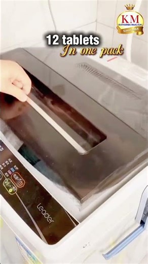 Washing Machine Cleaning Tablets 🔥 Remove Dirt, Smell & Limescale Easily | Deep Clean Demo 🧼✨