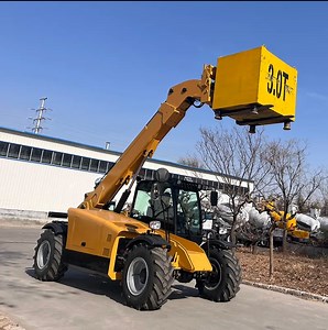 [Hot Item] Lifting Height Telehandler Telescopic Forklift with Torque Outrigger
