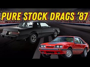 5.0 Mustang GT vs Buick Grand National🚦1987 Pure Stock Drags