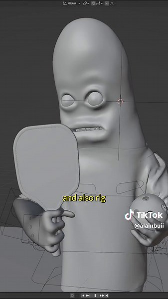 VFX breakdown of how to tickle your pickle 🥒. #vfx #pickleball