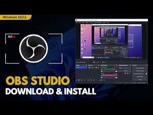 How to Download & Install OBS Studio on Windows 10/11 (2026) | Full PC & Laptop Setup Guide