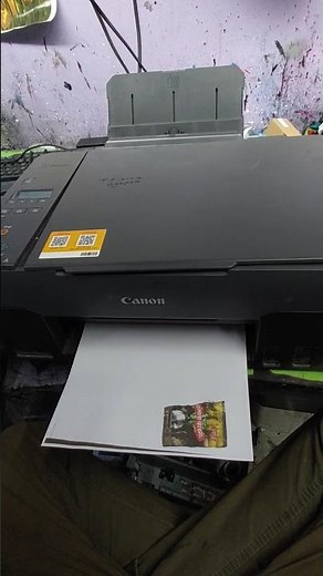 Canon G2000 printer orange light blinking problem #shorts