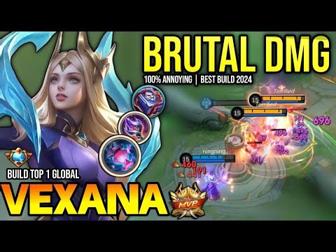VEXANA BEST BUILD 2024 | BUILD TOP GLOBAL VEXANA GAMEPLAY | MOBILE LEGENDS✓