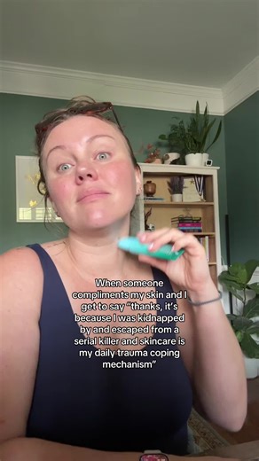 Dark Humor Response to Unexpected Compliments