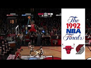 NBA JAM: Legends On Fire Edition - 1992 NBA Finals - Bulls vs. Blazers - Michael Jordan
