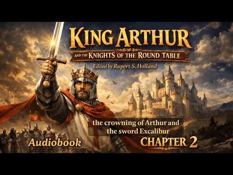 King Arthur and the Knights of the Round Table Audiobook | Chapter 2 | Fire Crackling Ambience