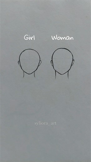 how to draw head ✨️ (female) | #drawing #art #howtodraw #tutorial #shorts