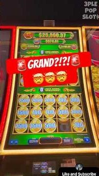 🚨GRAND?!? on MAX BET! #slots #casino #gambling #maxbet #bigwin