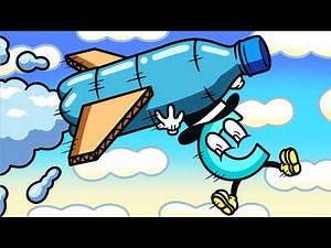 I Build a Rocket Out of Garbage and Send it to Space!