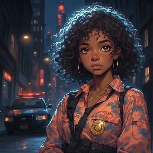Afrofuturist Police Officer | #ai #afrofuturism
