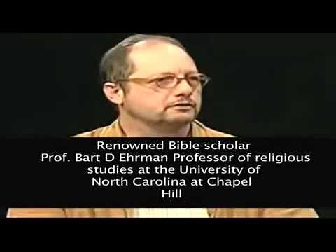 Professor Bart D. Ehrman leaves Christianity