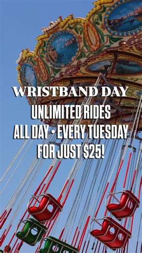Jenkinson's Amusement Park on Instagram: " Unlimited rides. One low price. All. Day. Long. Every Tuesday! Score a $25 wristband and enjoy unlimited rides plus access to the Adventure Lookout Ropes Course — from open to close at the Jenkinson’s Amusement Park! ️ Available in-person only at any ticket booth throughout the ride park. Bring the family, make lasting memories, and save big on endless fun every Tuesday at the Jenkinson’s Boardwalk in Point Pleasant Beach, NJ!"
