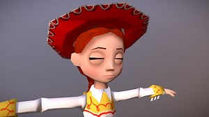 Jessie (TS3, PS2/PSP) - Download Free 3D model by Chronis (@Chronisgr2010offical)