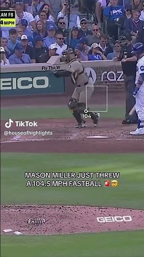 Mason Miller throws the fastest fastball in playoff history