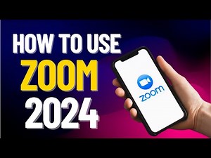 How to use Zoom for Complete Beginners in 2024