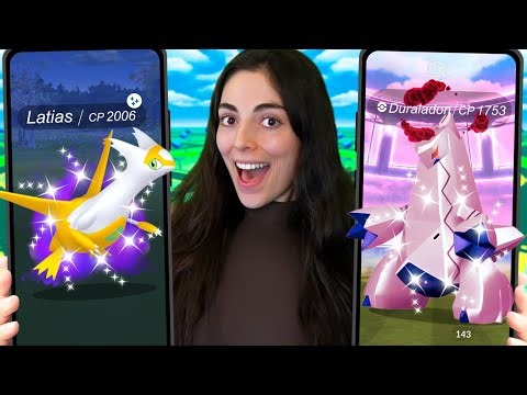 I Got So Lucky! Shiny Duraludon Caught! (Pokémon GO: Steel Skyline Event!)