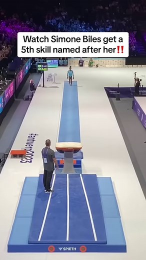 It's been over a month since Simone Biles landed the "Biles II" on vault and we're still not over it. 👏 | NBC Olympics & Paralympics