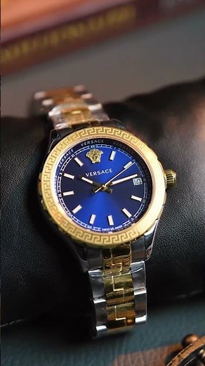VERSACE HELLENYIUM BLUE DIAL 💙 | Elegan, Ikonik, dan Penuh Kemewahan Italia!