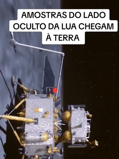AMOSTRAS DO LADO OCULTO DA LUA CHEGARAM #LUA #moon