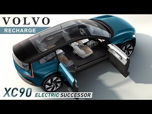 2023 Volvo XC90 Electric Successor - Next Large EV SUV Vision from 2022 Volvo Recharge Concept